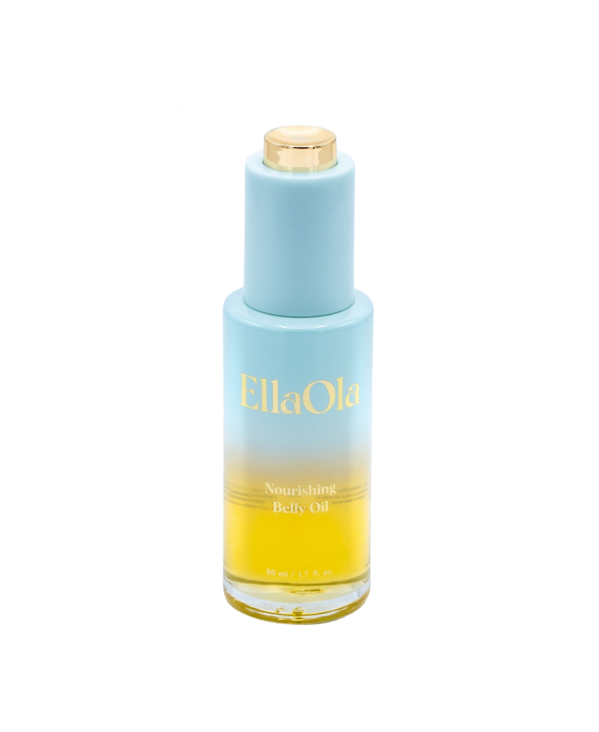 Nourishing Belly Oil for stretch marks and to smooth, firm and brighten skin - Turquoise