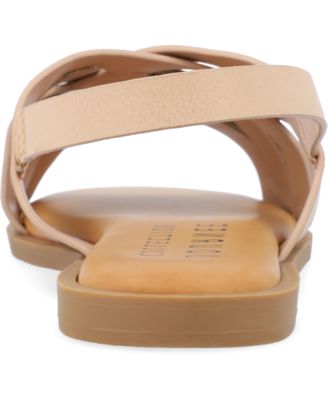 Women's Merrin Woven Slingback Flat Sandals