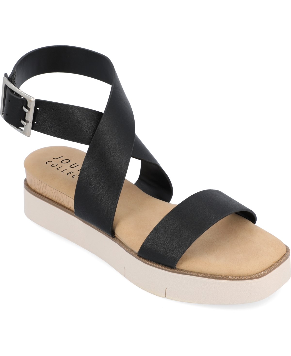 Journee Collection Collection Women's Tru Comfort Foam Havalee Sandals In Black