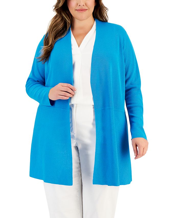 Plus Size Monterey Cardigan