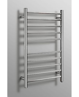 TW350 Plug in Towel Warmer (10 Bars), Polished Steel