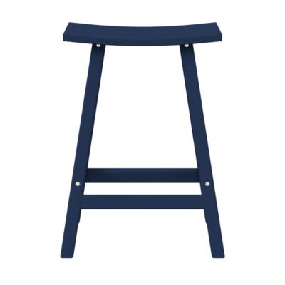 Outdoor Patio Adirondack Counter Height Stool Chair