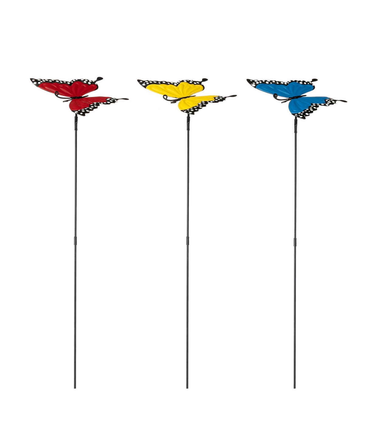 Glitzhome H Metal Butterfly Pick Set, 3 Piece