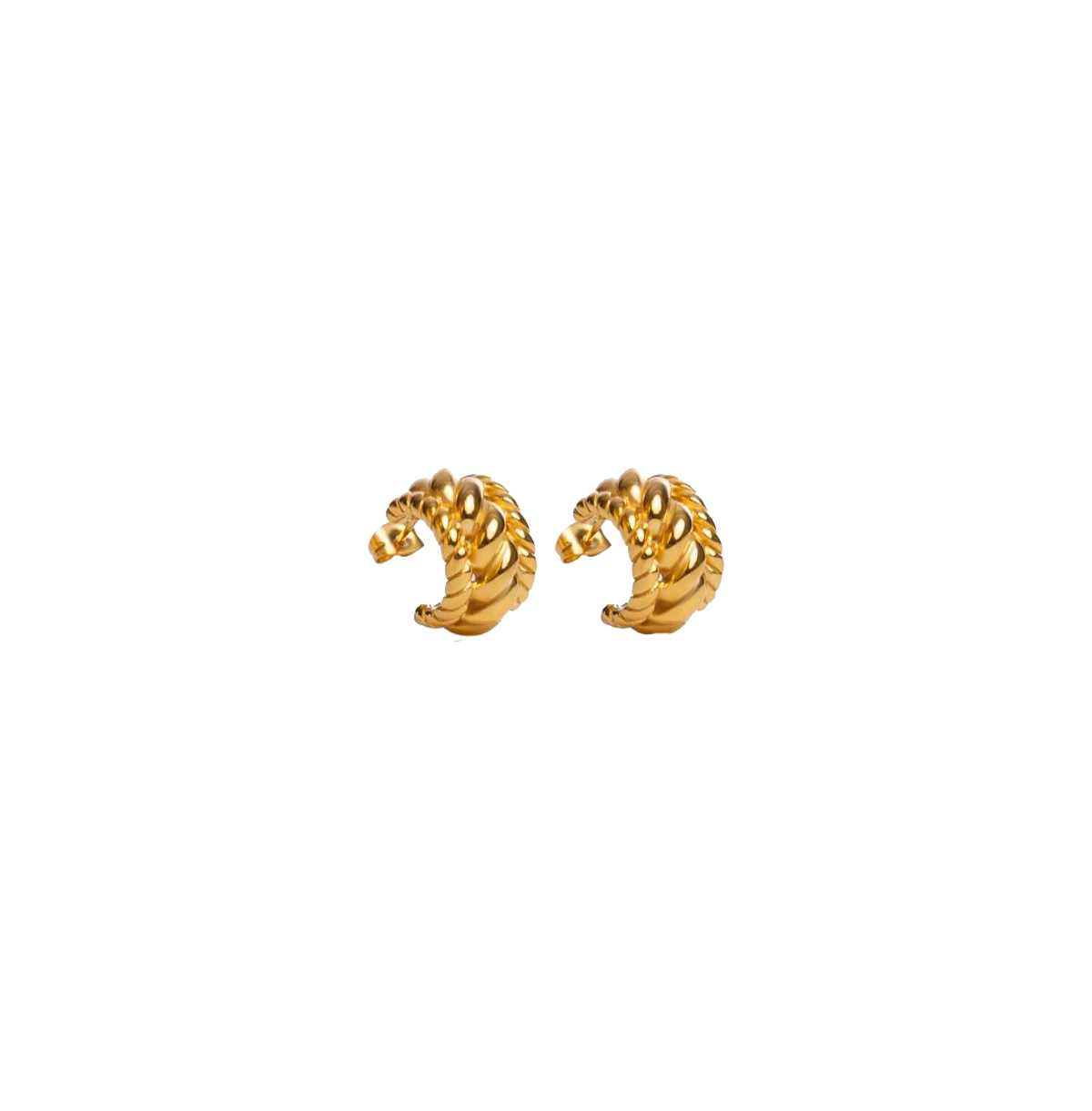 Capri Hoop Earrings - Gold