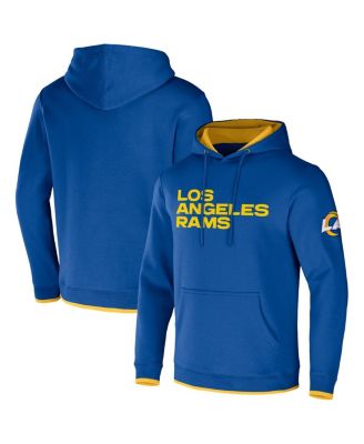 Men's NFL x Darius Rucker Collection by Royal Los Angeles Rams Pullover Hoodie