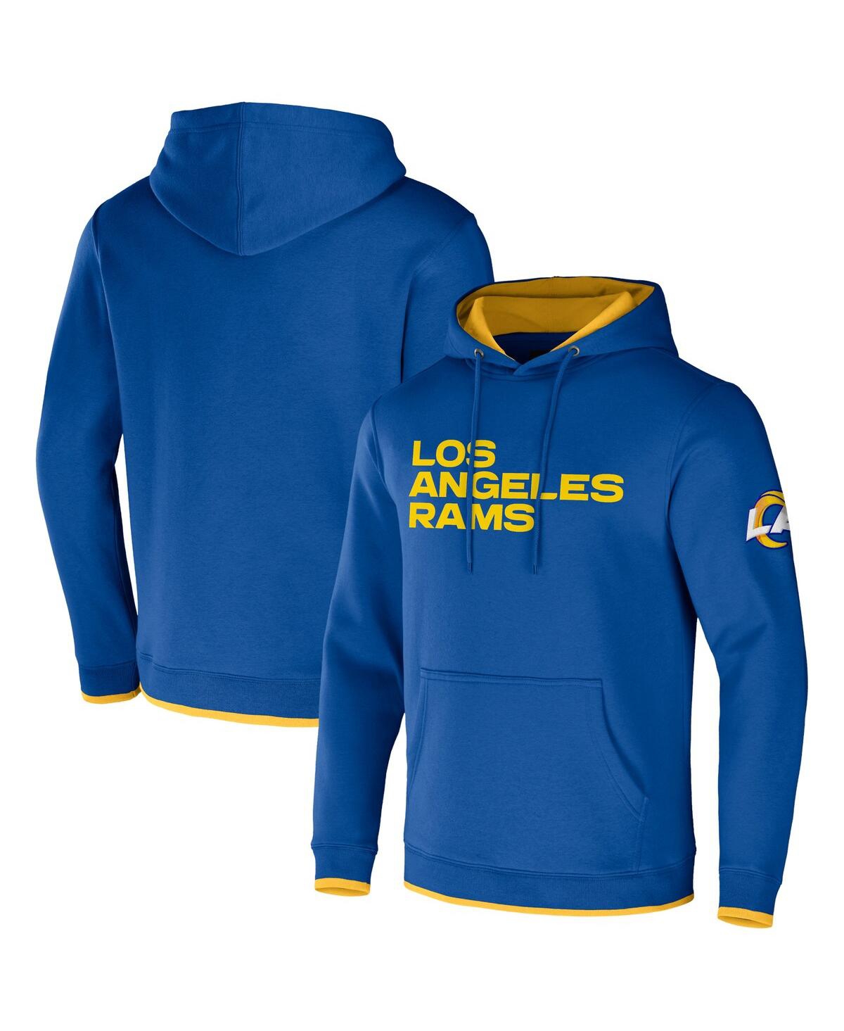 Fanatics Men's Nfl X Darius Rucker Collection By  Royal Los Angeles Rams Pullover Hoodie In Royal