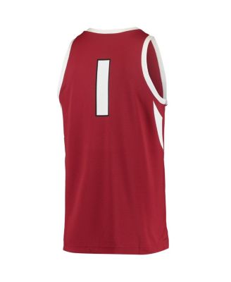 Men's #34 Crimson Arkansas Razorbacks Replica Jersey