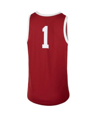 Men's #1 Cardinal Stanford Cardinal Team Replica Basketball Jersey