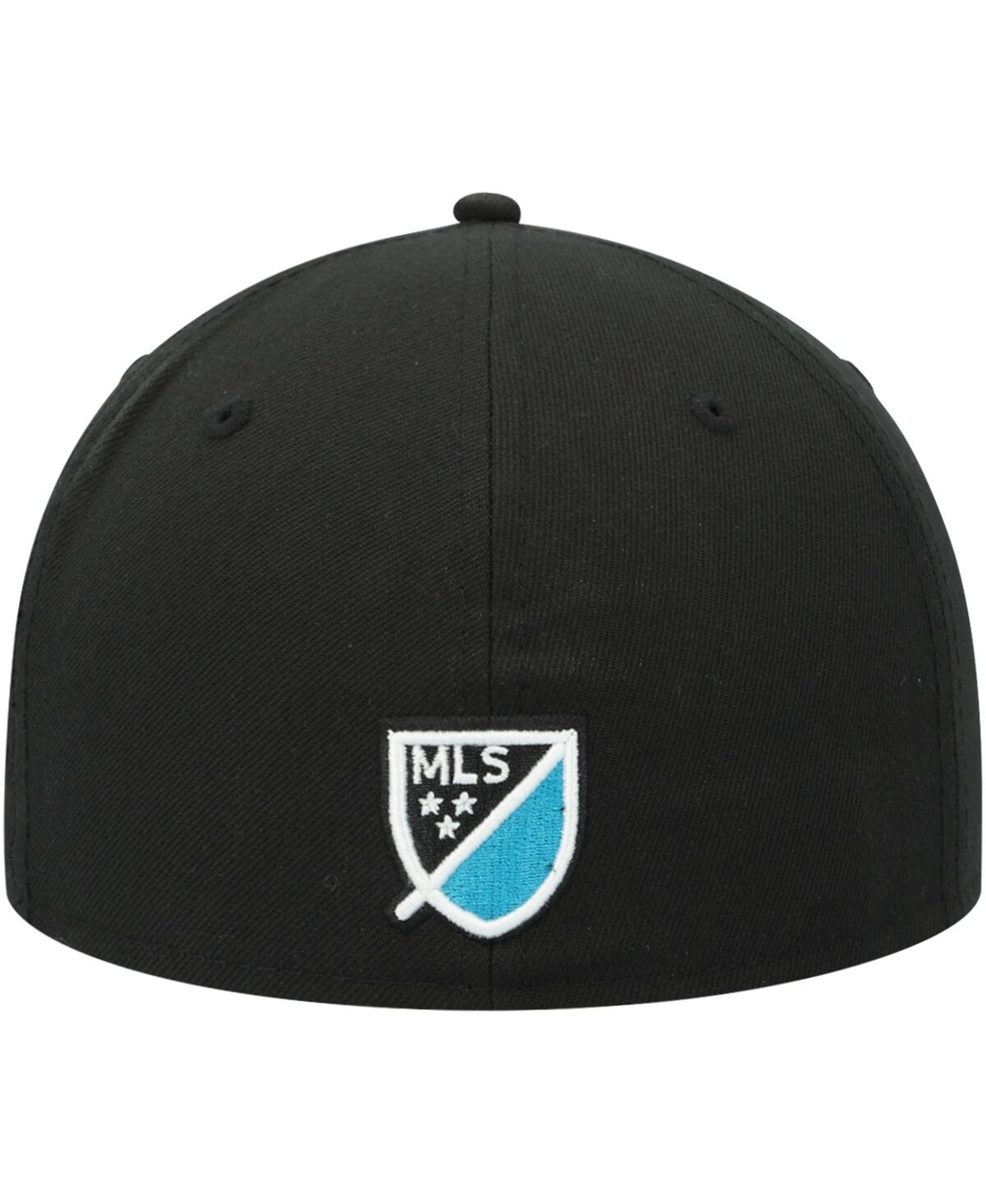 Men's New EraCharlotte Fc Primary Logo 59FIFTY Fitted Hat - Black