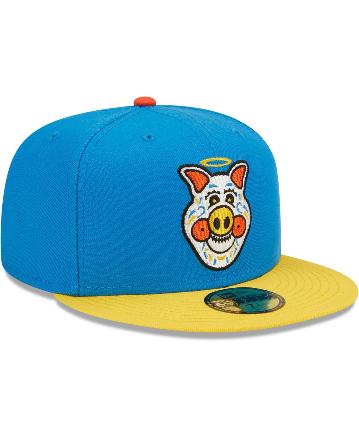 Men's New Era Yellow Santos de San Pablo Copa De La Diversion 59FIFTY Fitted Hat - Yellow