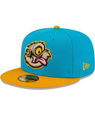 Men's Aqua, Orange Locos de Lansing Copa De La Diversion 59FIFTY Fitted Hat