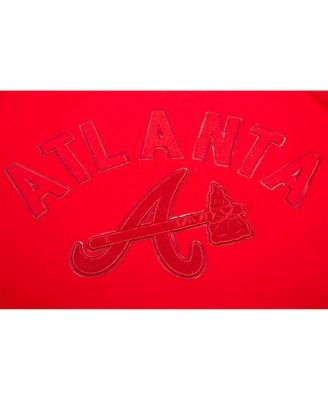 Men's Atlanta Braves Classic Triple Red T-shirt