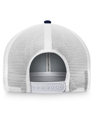 Men's Navy Auburn Tigers Breakout Trucker Snapback Hat