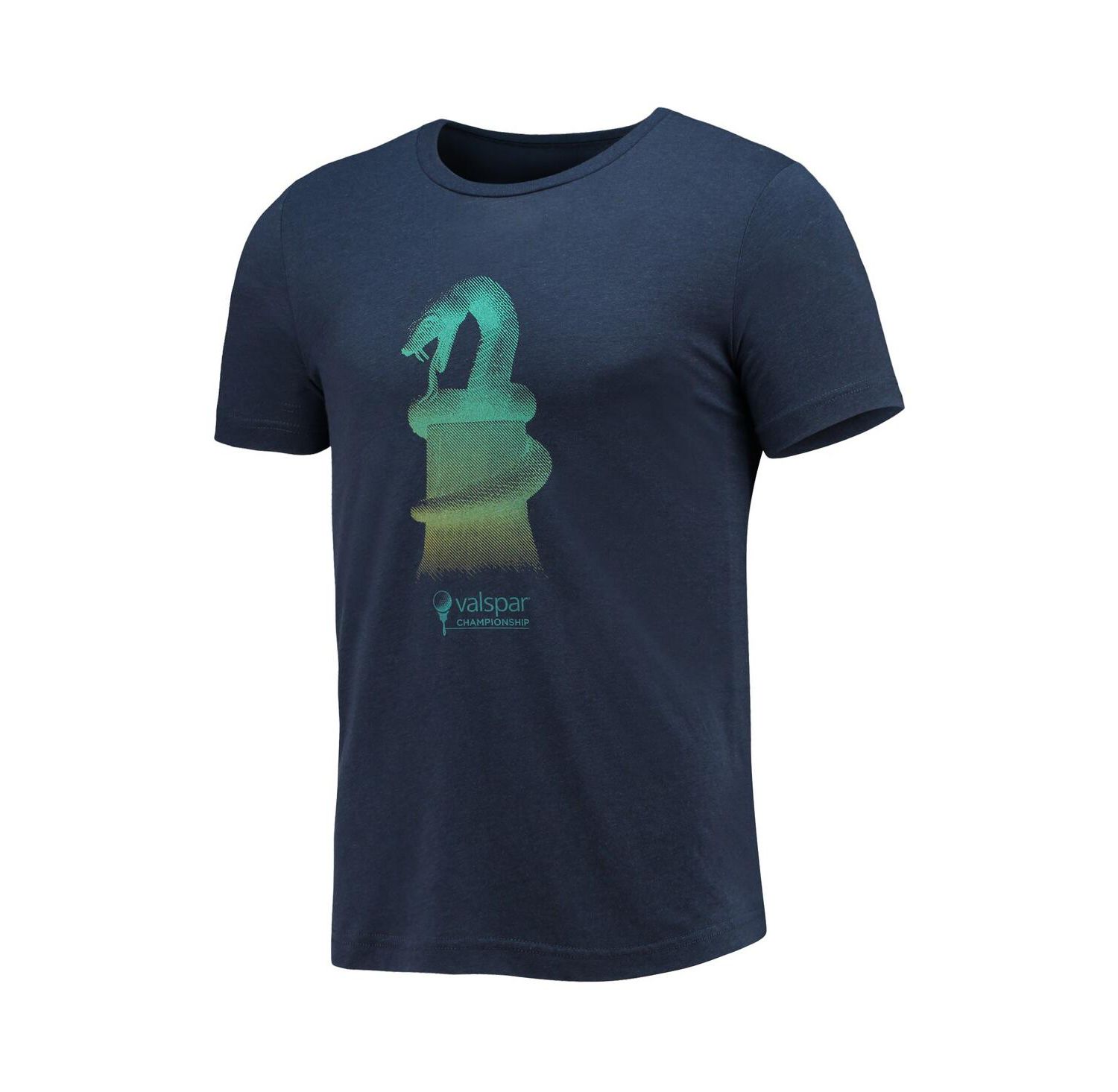 Men's Navy Valspar Championship Snake Tri-Blend T-shirt