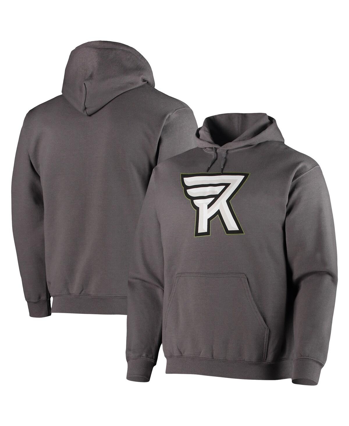 Men'sRochester Knighthawks Solid Pullover Hoodie - Charcoal