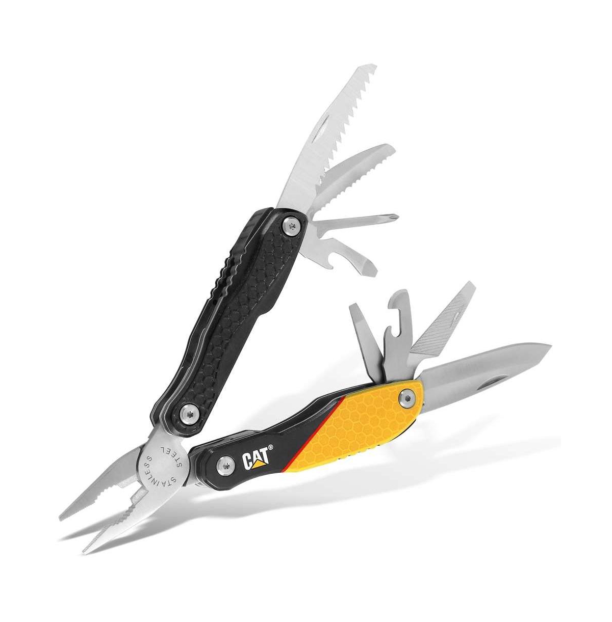 13-in-1 Multi-Tool with Pliers - Yellow