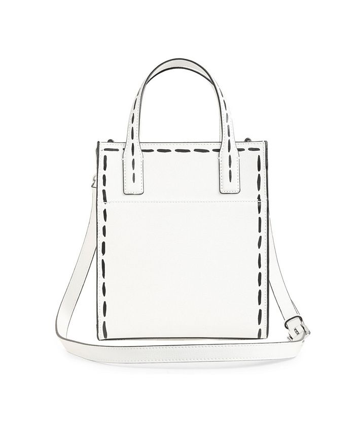 KARL LAGERFELD PARIS Small Leather Nouveau Tote Bag Macy's