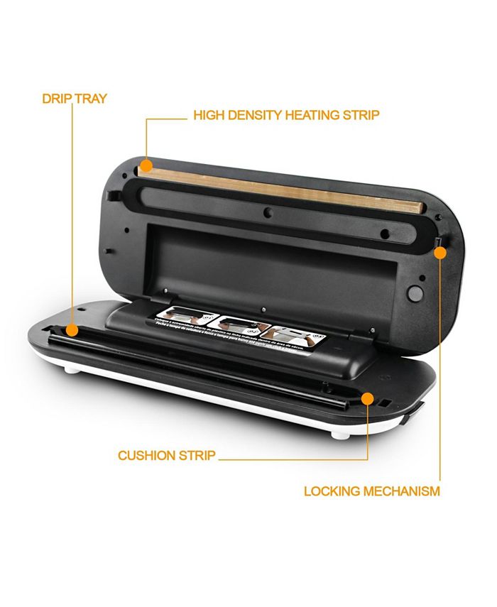 MegaChef Home Vacuum Sealer and Food Preserver with Extra Bags Macy