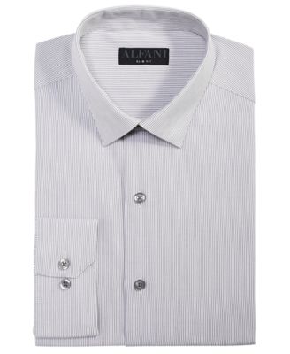 Alfani athletic fit deals dress shirt