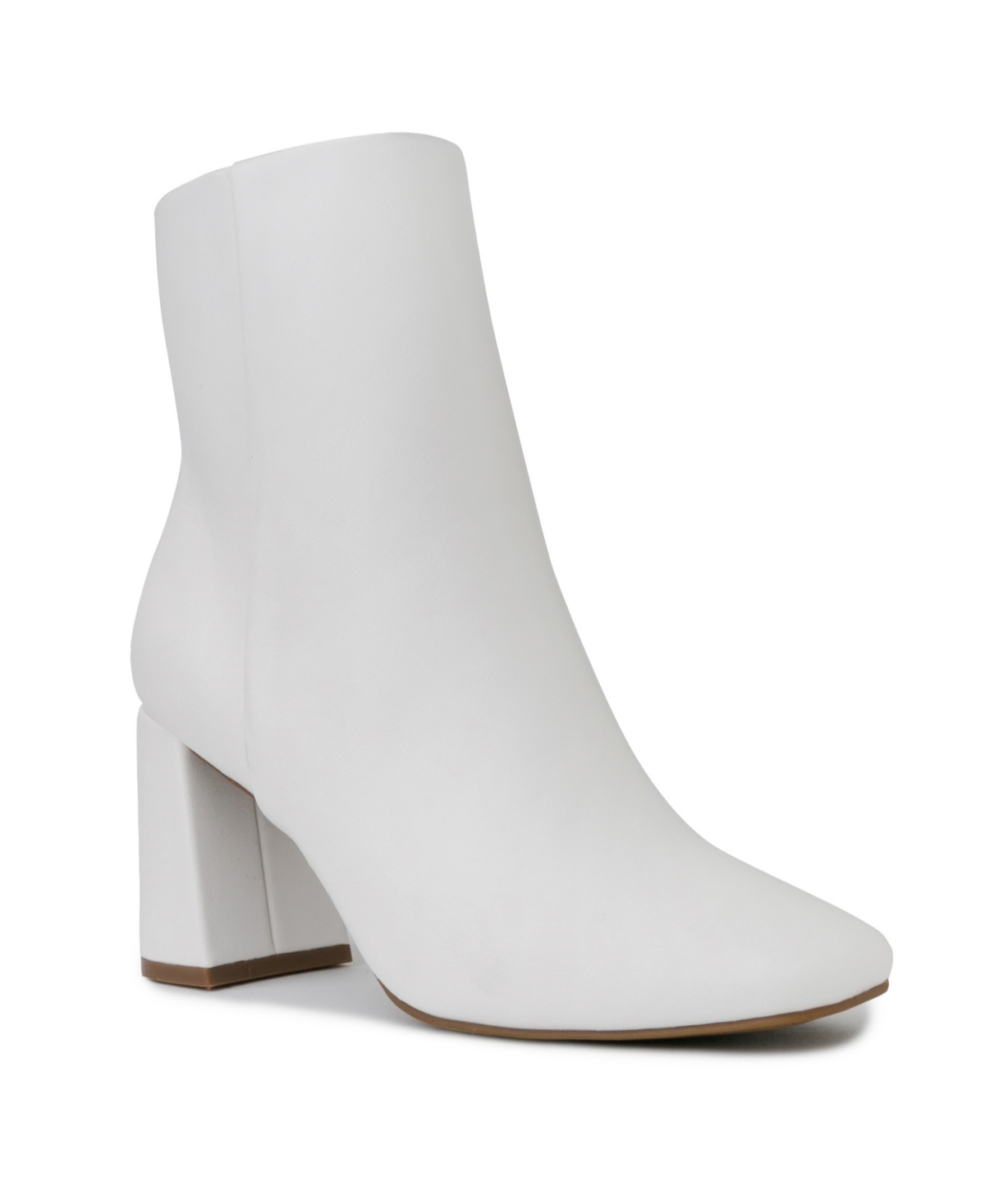 Shop Sugar Women's Element Square Toe Dress Booties In White