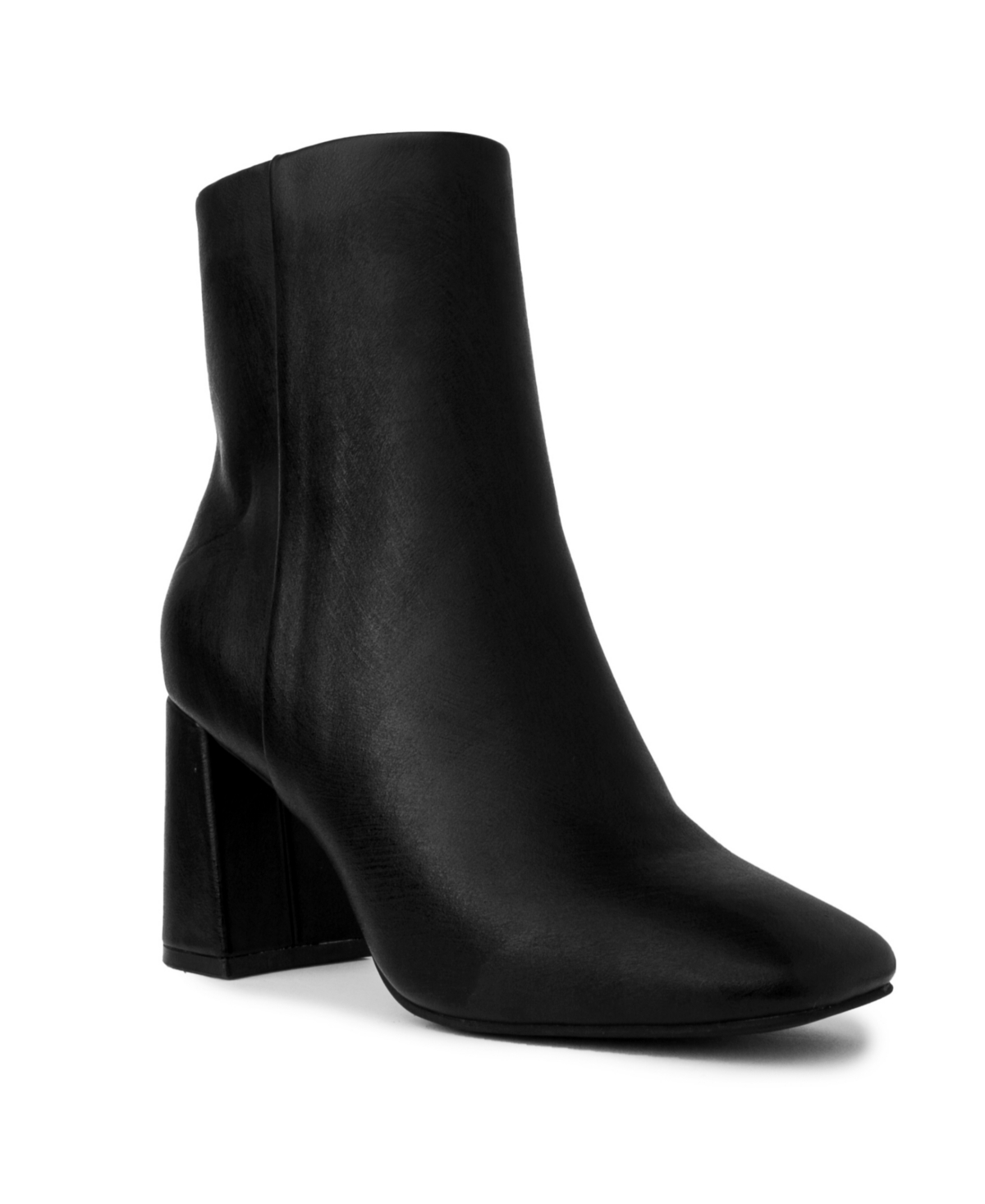Shop Sugar Women's Element Square Toe Dress Booties In Black Smooth