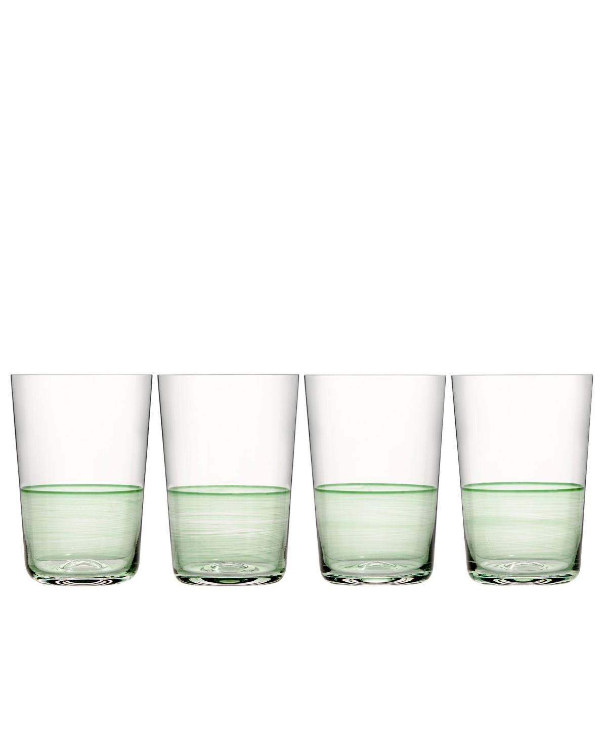 Royal Doulton 1815 Highball Everyday Glassware, Set Of 4 In Green