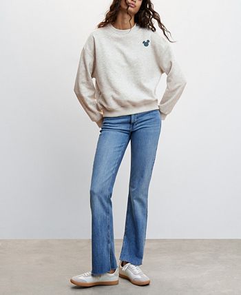 Mango mickey mouse sweatshirt sale