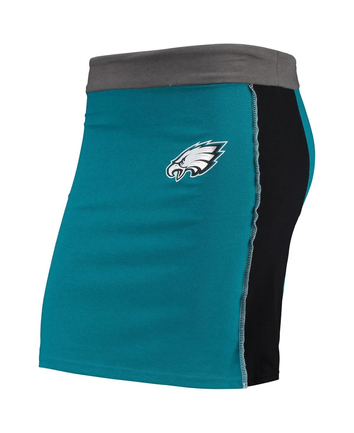 Women's Refried Apparel Green Philadelphia Eagles Short Skirt - Green