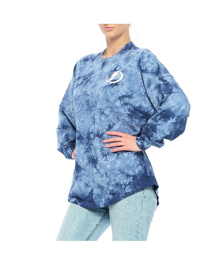 Tampa Bay Lightning Fanatics Branded Long Sleeve T-Shirt - Heather Blue
