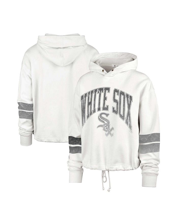 Boston Red Sox '47 Women's Harper Pullover Hoodie - Cream