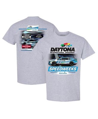 Men's Checkered Flag Sports Gray Daytona International Speedway Two ...