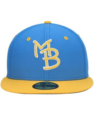 Men's Royal Myrtle Beach Pelicans Authentic Collection Team Alternate 59Fifty Fitted Hat