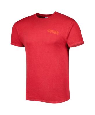 Men's Scarlet San Francisco 49ers Fast Track Tonal Highlight T-shirt
