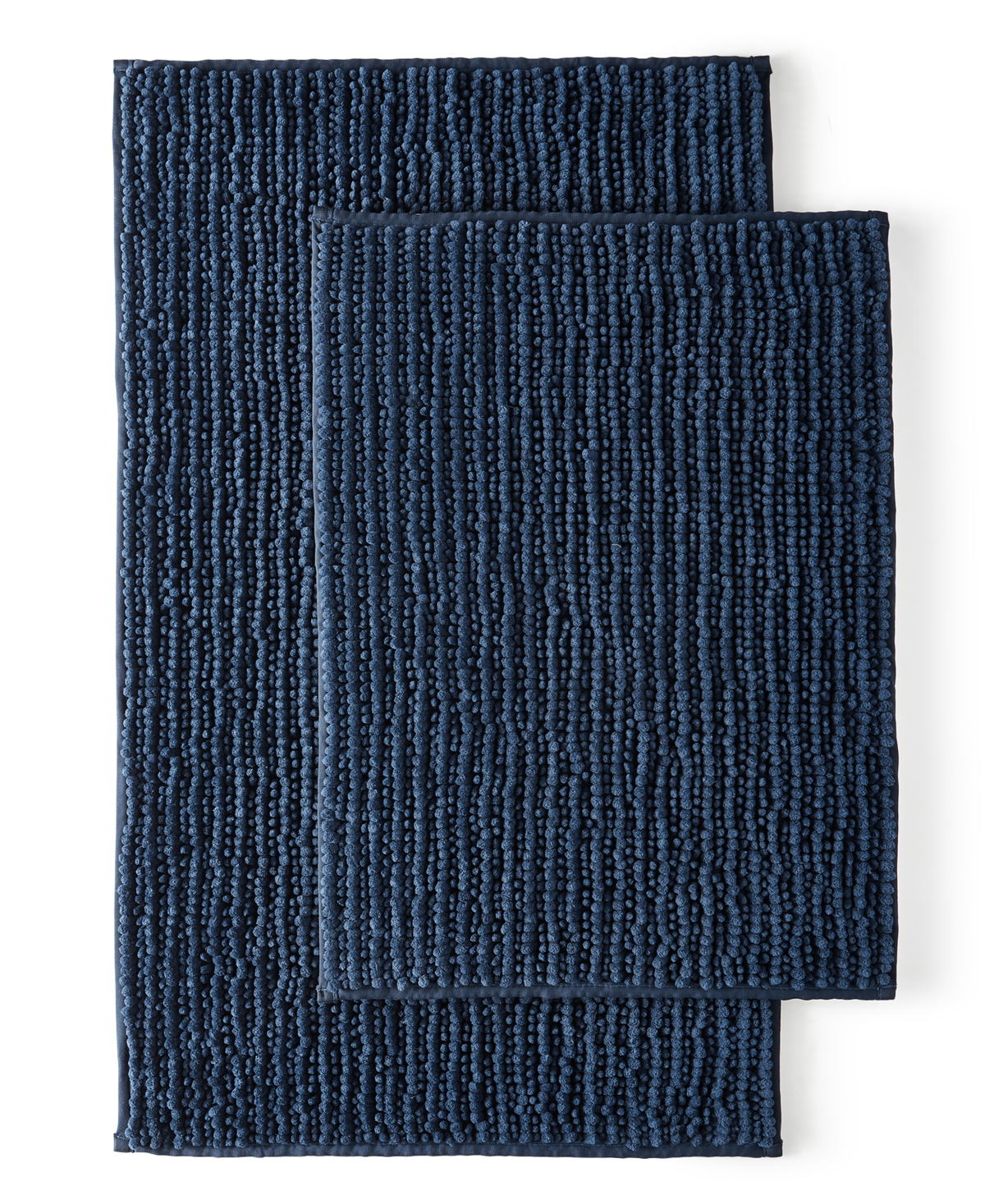Home Design Noodle 2-pc. Bath Rug Set, Created For Macy's In Medieval Blue