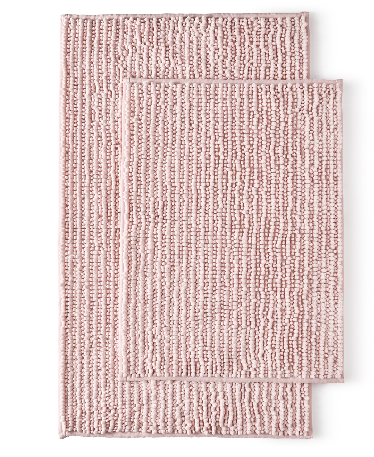 Home Design Noodle 2-pc. Bath Rug Set, Created For Macy's In Pink Dogwood