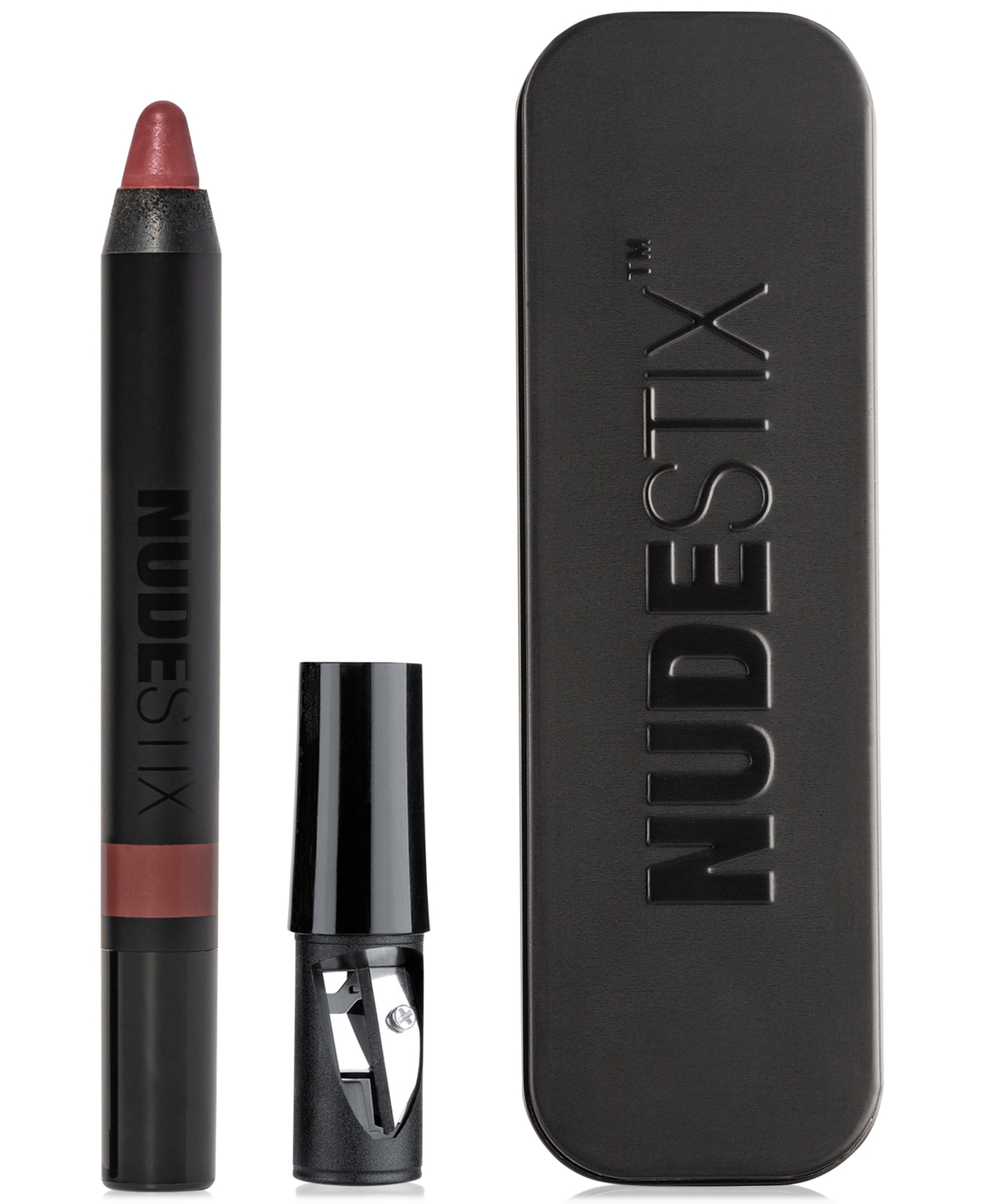 Nudestix Intense Matte Lip + Cheek Pencil In Sunkissed Rose
