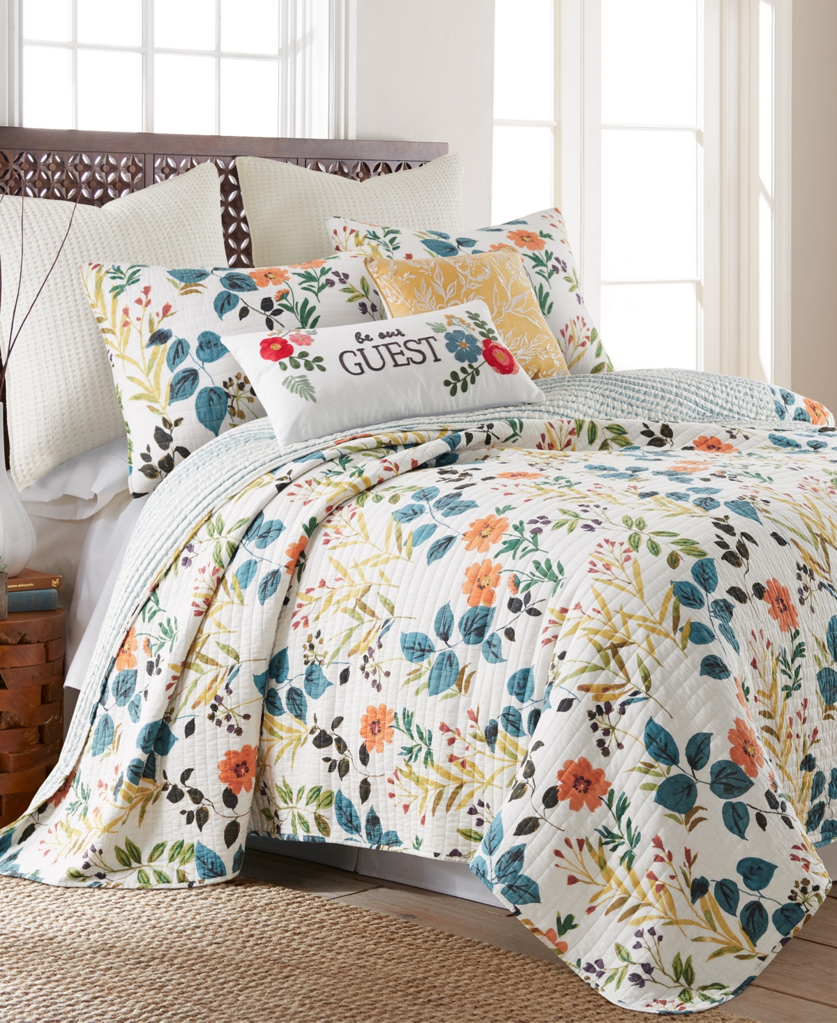 Homthreads Tessa 3-Pc, Quilt Set, Full/Queen