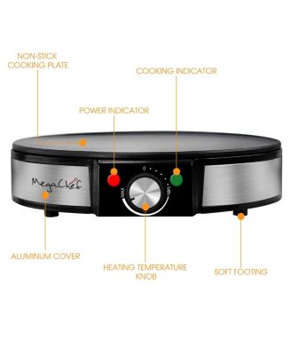 Nonstick Crepe and Pancake Maker Breakfast Griddle