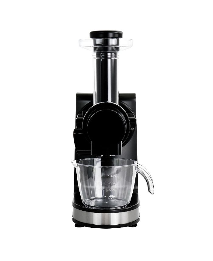 MegaChef Masticating Slow Juicer Extractor with Reverse Function, Cold