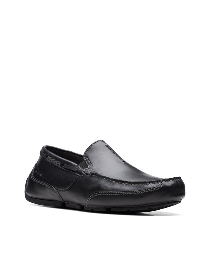 Giày lười Clarks Markman Plain - Đen