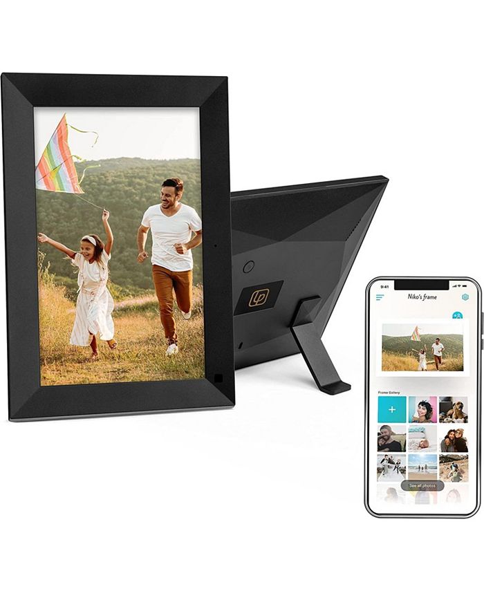 Lifeprint 10" Smart WiFi Digital Picture Frame with Free Cloud Storage