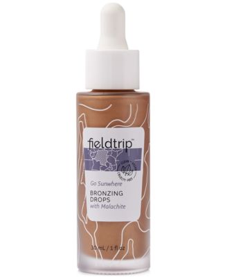 Fieldtrip - Go Sunwhere Bronzing Drops With Malachite, 1 oz.