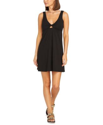 Volcom - Juniors' Desert Bunnie Keyhole Mini Dress