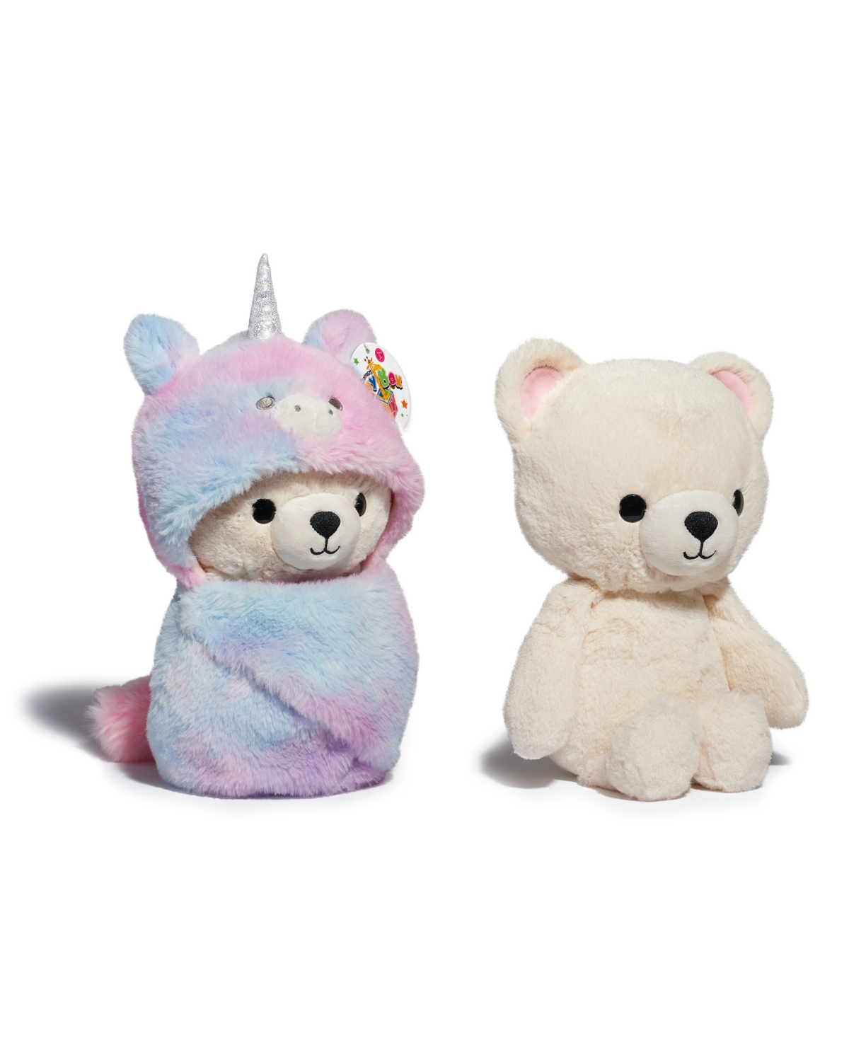 Geoffrey's Toy Box Babies' 10" Cozie Friends Teddy Bear Unicorn, Created For Macy's In Light Beige