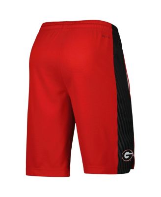 Men's Red Georgia Bulldogs Replica Team Basketball Shorts