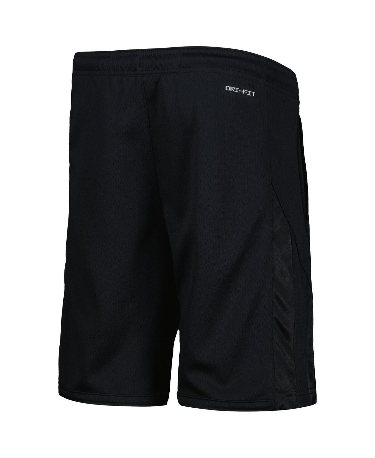 Jordan Big Boys  Brand Black Utah Jazz Statement Edition Swingman Performance Shorts In Black