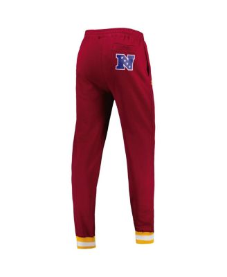 Men's Burgundy Washington Commanders Blitz Fleece Jogger Pants