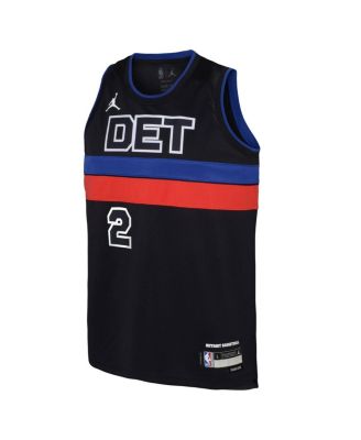 Big Boys Cade Cunningham Black Detroit Pistons 2022/23 Swingman Jersey - Statement Edition