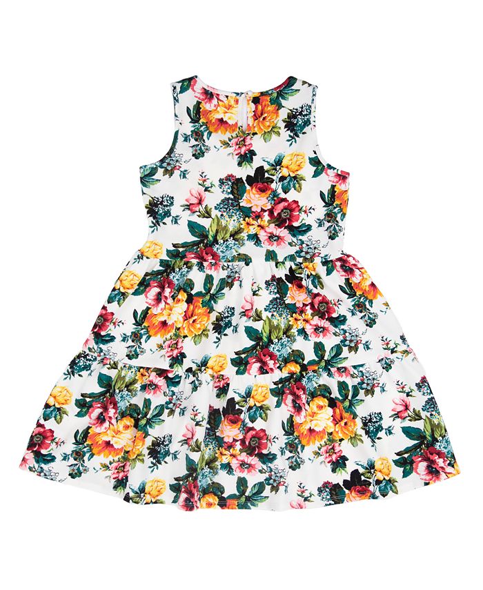 Emerald Sundae Big Girls 2 Piece Tank Dress with Denim Vest Set Macy's