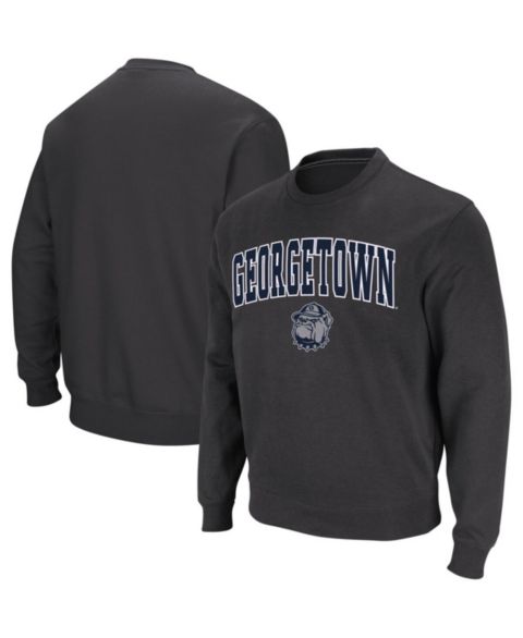 Мужская толстовка Colosseum Georgetown Hoyas Arch and Logo Crew Neck, цвет: Угольный